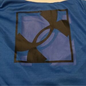 Blue Under Armour light weight hoodie size Youth Large